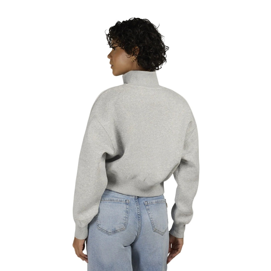 Nike Ladies Phoenix Fleece 1/4-Zip Crop Top