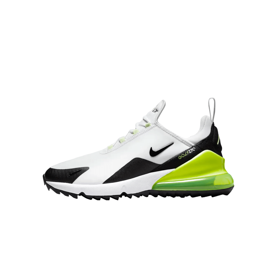 Chaussures de golf Nike Air Max 270 G sans crampons - Blanc