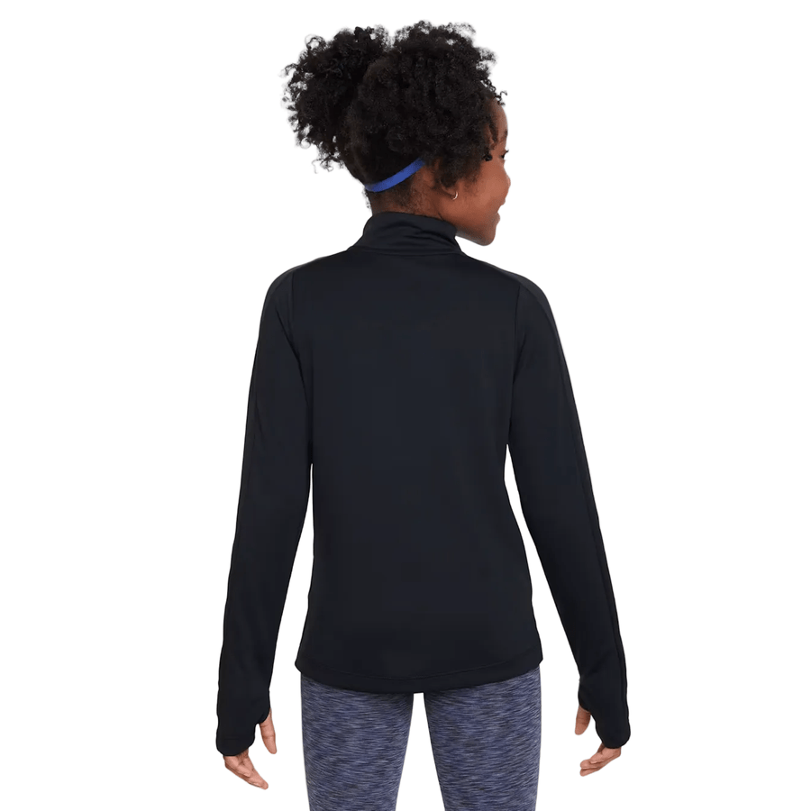 Haut Nike Dri-FIT à manches longues zippé 1/4 pour fille