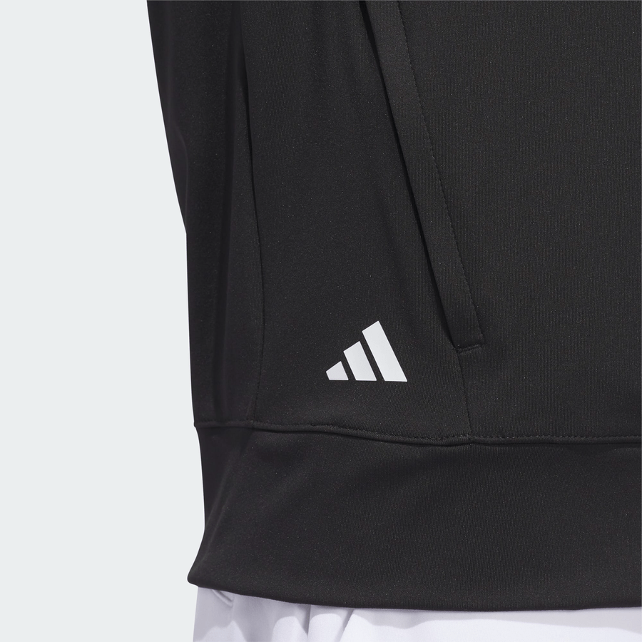 Adidas Ladies Ultimate365 Quarter-Zip Jacket - Black