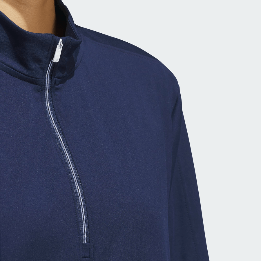 Adidas Ladies Ultimate365 Quarter-Zip Jacket - Navy