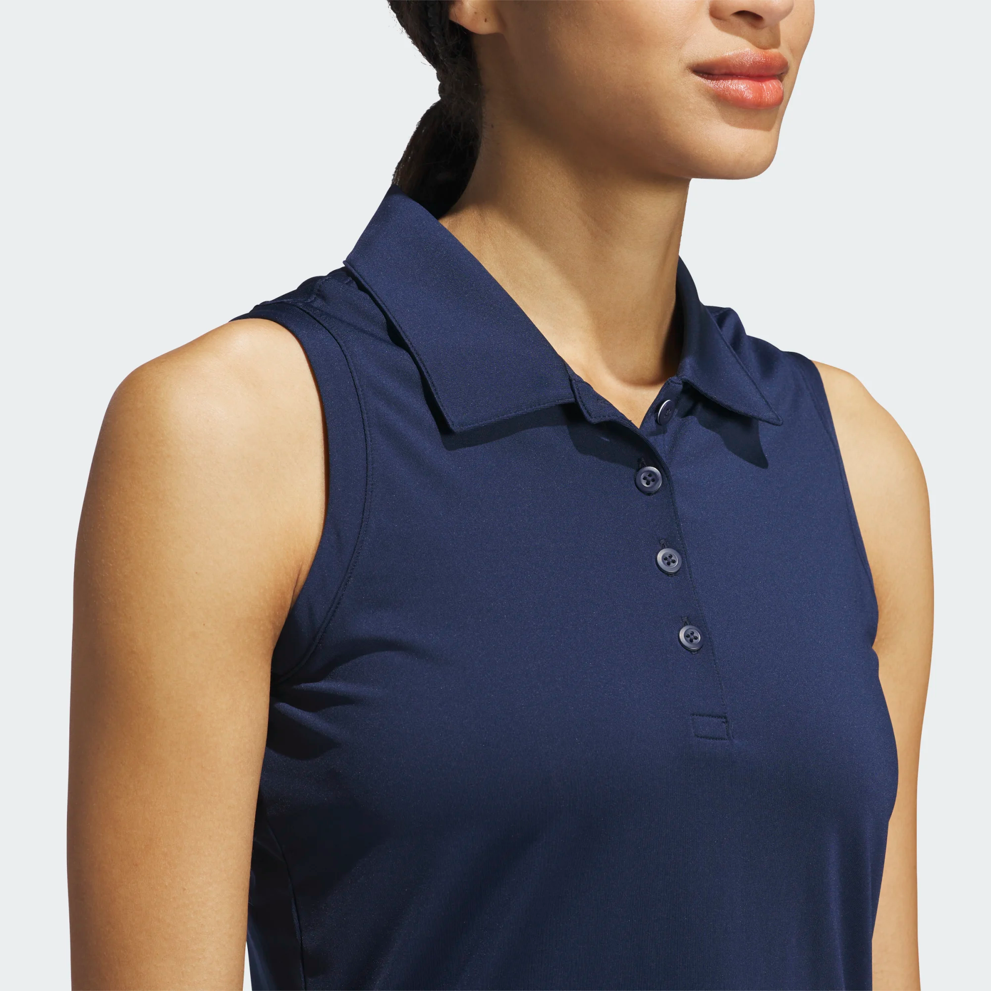 Adidas Ladies Ultimate365 Solid Sleeveless Polo