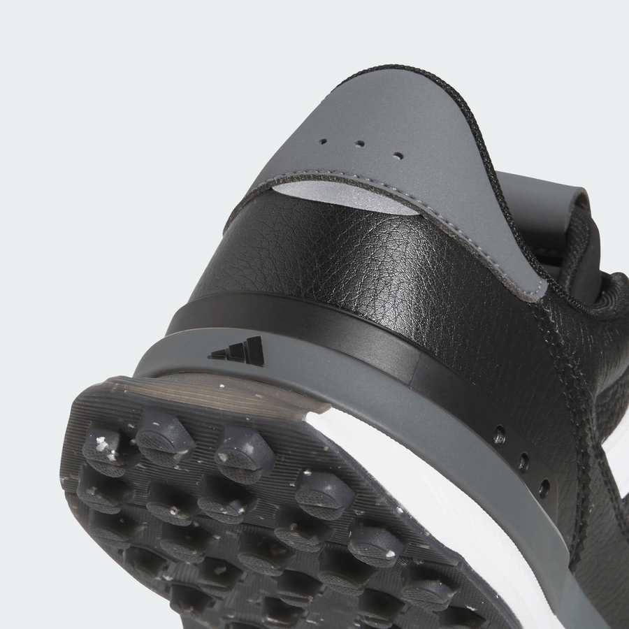 Adidas S2G 26 Leather Spikeless Golf Shoes - Black/White