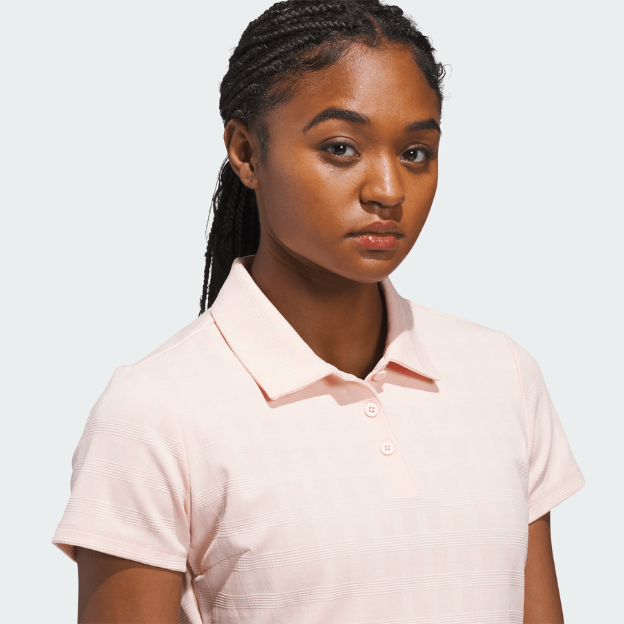 Adidas Ultimate365+ Jacquard Dress - Pink