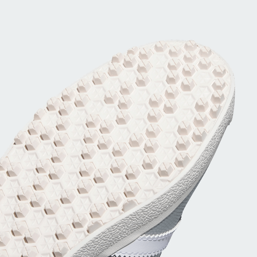 Adidas Ladies Gazelle Spikeless Golf Shoes - Silver/White