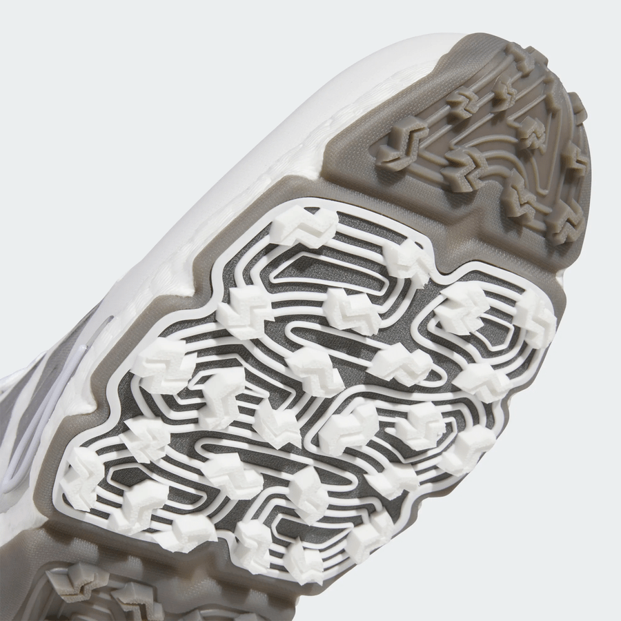 Adidas Codechaos 27 chaussures de golf sans crampons - Blanc/Argent