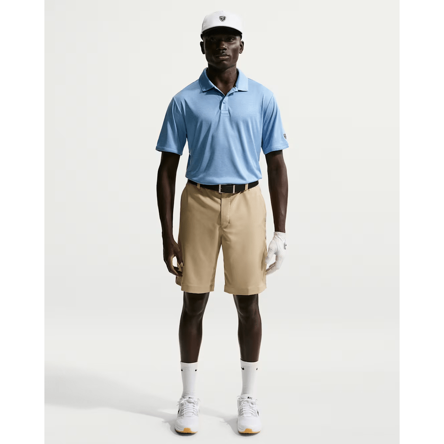 Nike Dri-FIT Par Heather Short-Sleeve Golf Polo