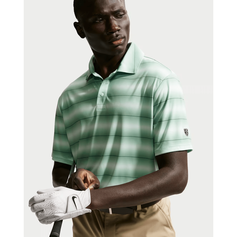 Nike Dri-FIT PAR Stripe Short-Sleeve Golf Polo