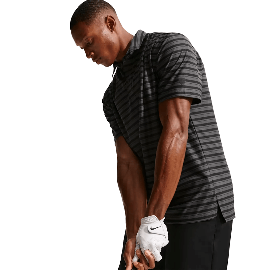 Nike Dri-FIT Stripe Short-Sleeve Golf Polo