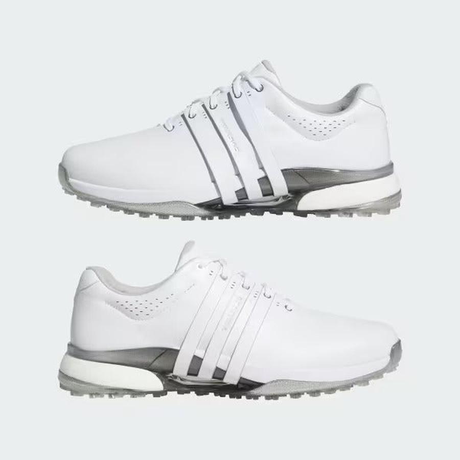 Adidas Tour360 25 Spikeless Golf Shoes - White