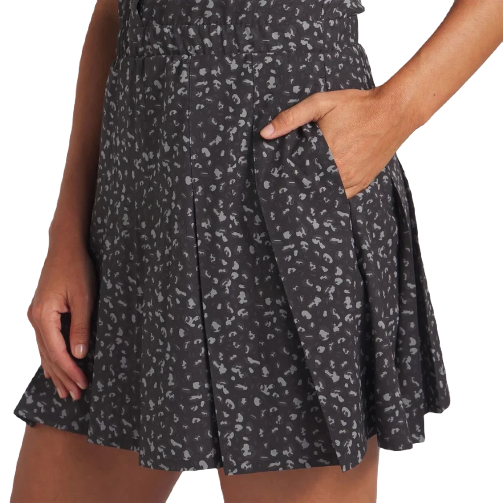 Puma Ladies Leopard Pleated Golf Dress