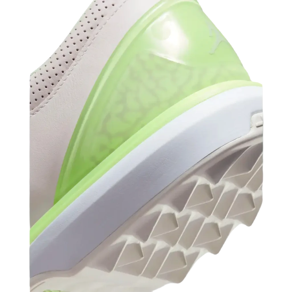 Jordan ADG 4 Men's Golf Shoes - White/Lime