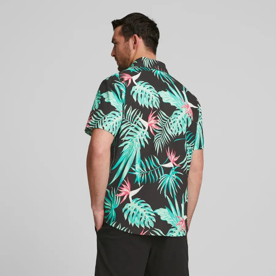 Puma X PTC Paradise Button Down Golf Shirt APP SPECIAL