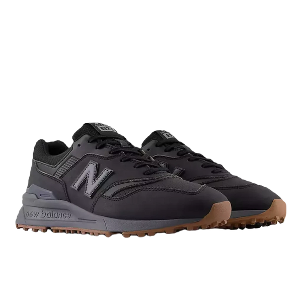 New Balance 997 Men's Spikeless Golf Shoes - Black | Free Shippin