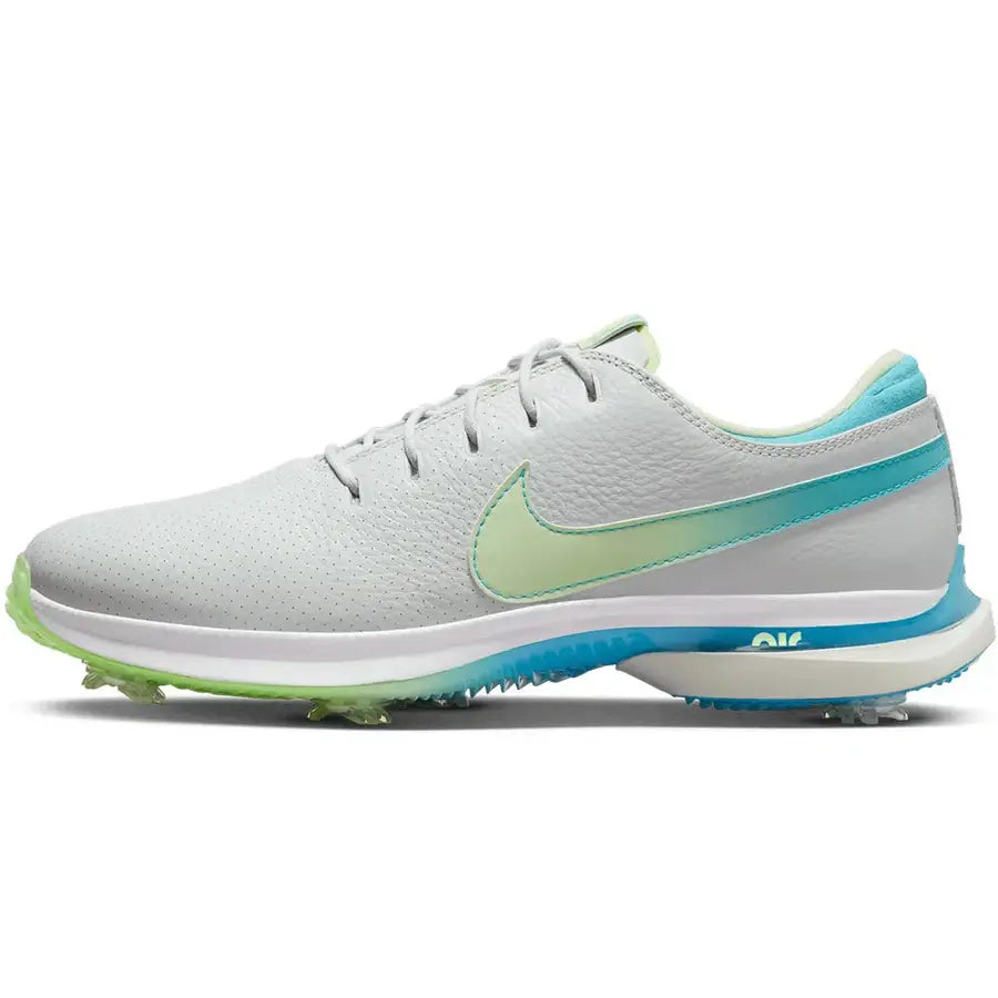 Nike Men's Air Zoom Victory Tour 3 Spiked Golf Shoe - Grey/Blue