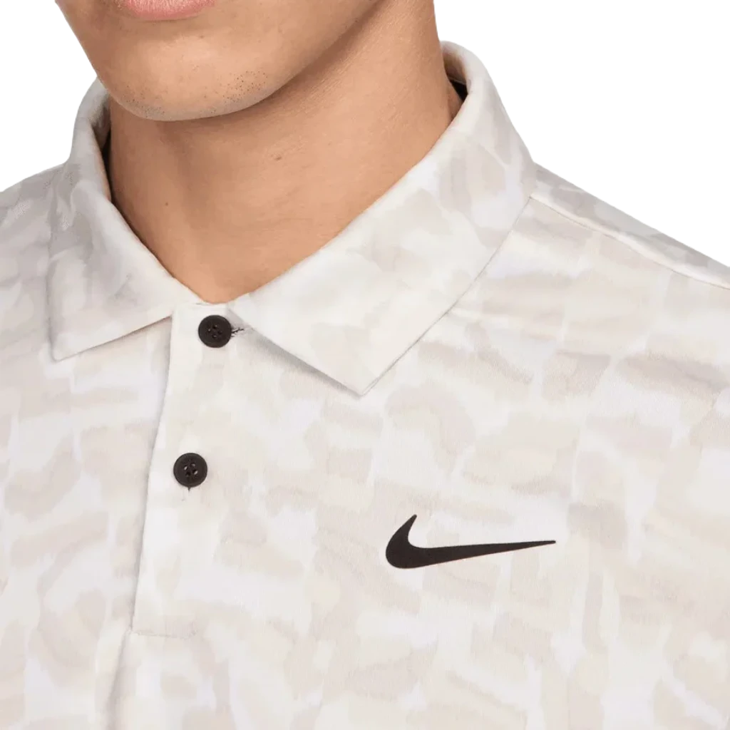 Nike Tour Men's Dri-FIT Confetti Print Golf Polo - Golf Course Logo