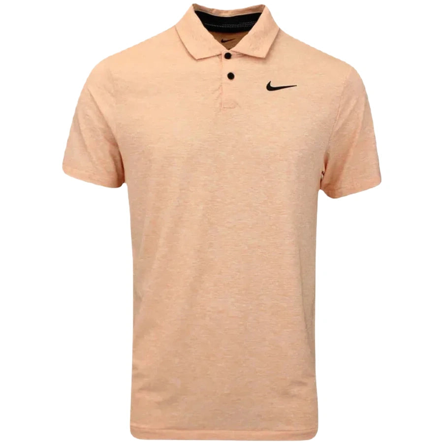Nike Dri-FIT Tour Men's Solid Heather Golf Polo - Course/Even Nike Dri-FIT Tour Men's Solid Heather Golf Polo - Course/Even