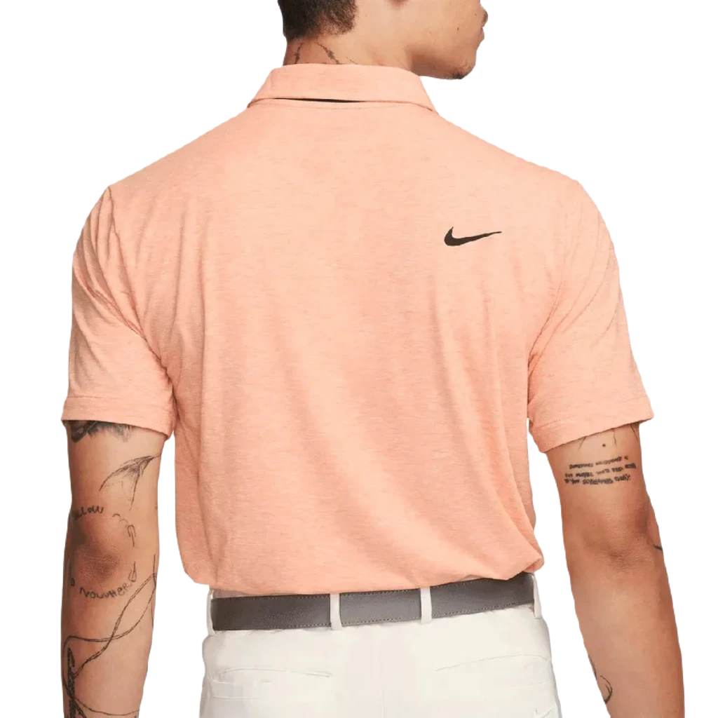 Nike Dri-FIT Tour Men's Solid Heather Golf Polo - Golf Course Logo