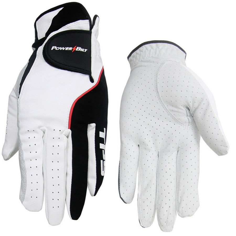 PowerBilt TPS Cabretta Tour Golf Gloves 2-Pack