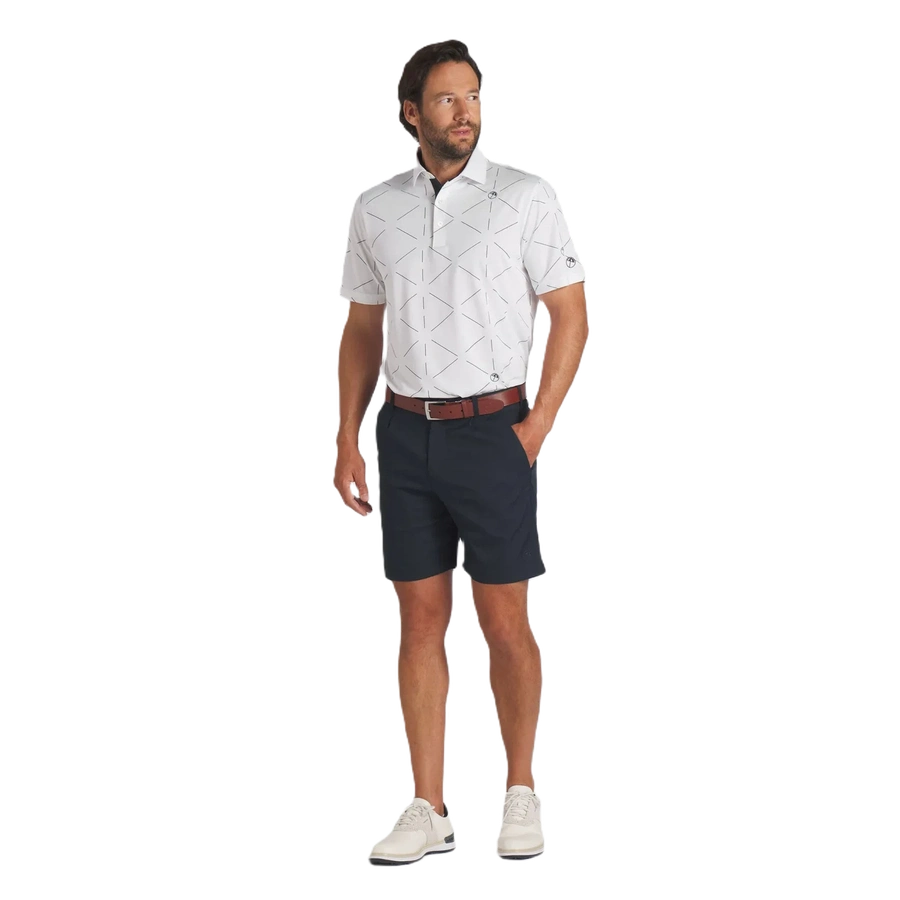 Puma AP Geo Golf Polo - White