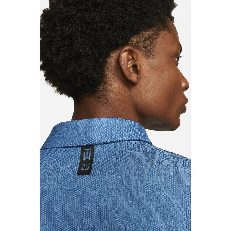 Nike Tiger Woods Dri-FIT ADV Golf Polo - Blue