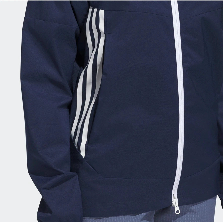 Adidas Ladies 2025 Provisional Rain Jacket - Navy