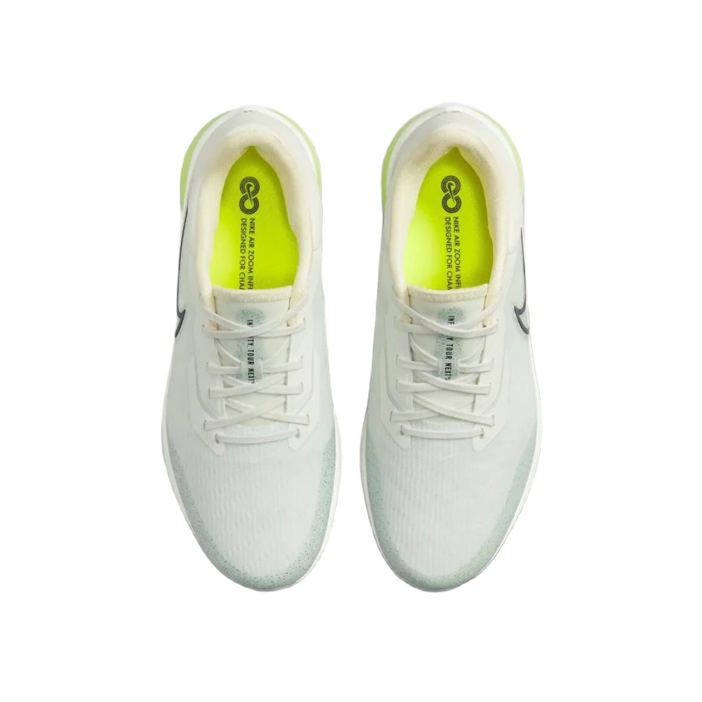 Nike Air Zoom Infinity Tour NEXT% Golf Shoe - White/Green