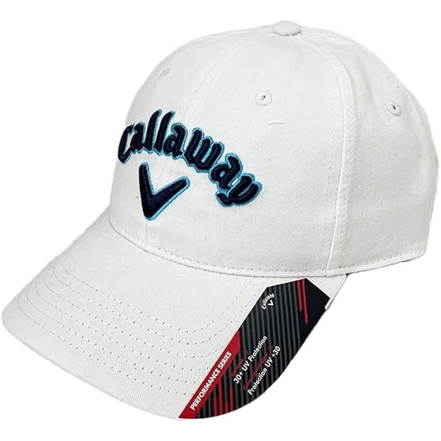 Callaway Heritage Twill 2019 Adjustable Golf Hat - White