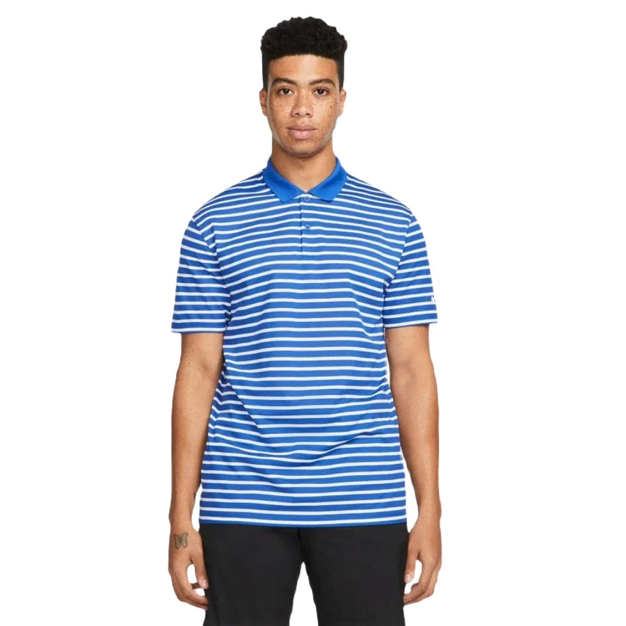 Nike Men's Dri-FIT Victory Stripe Polo - Golf Course Logo