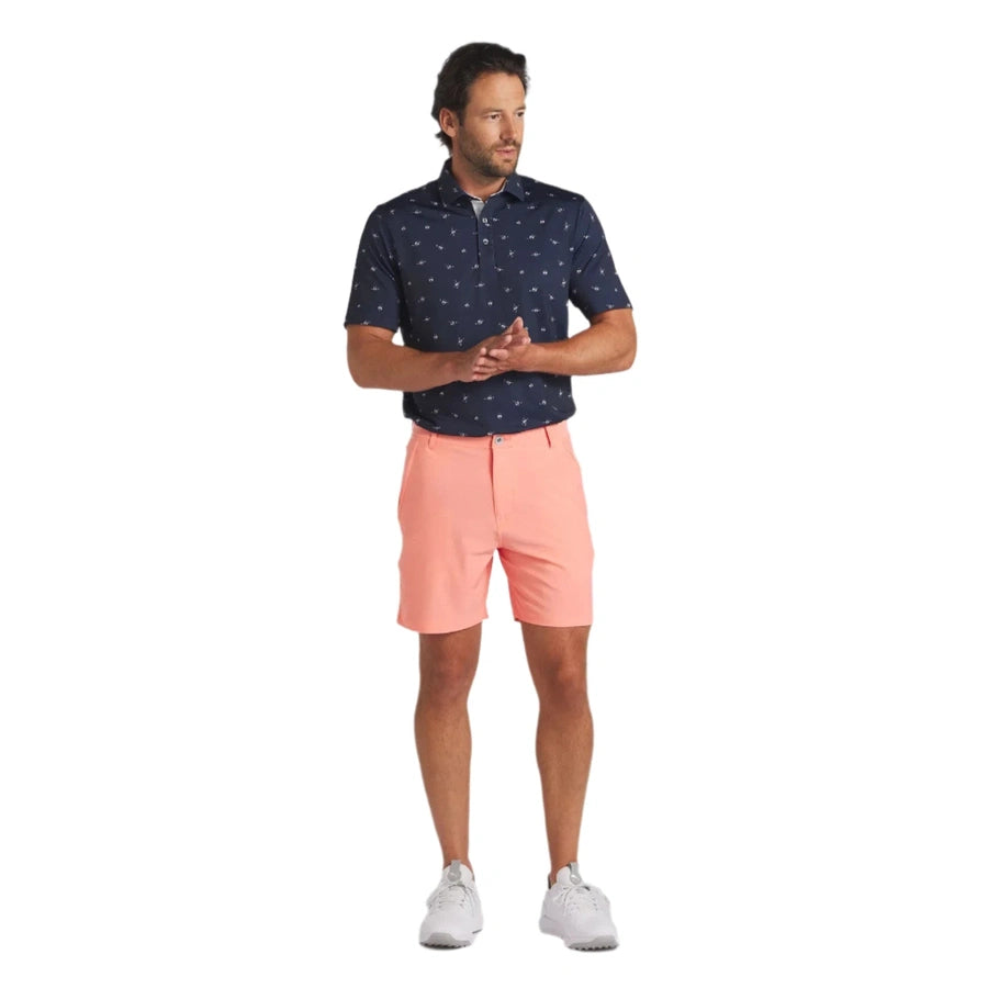 Puma 101 Solid 7" Golf Shorts - Peach