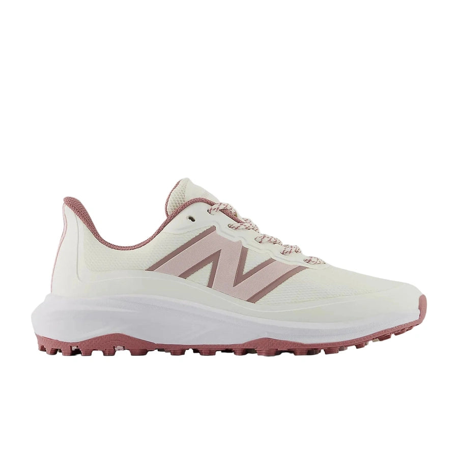 New Balance Ladies Fresh Foam Contend V3 Golf Shoes - White/Pink