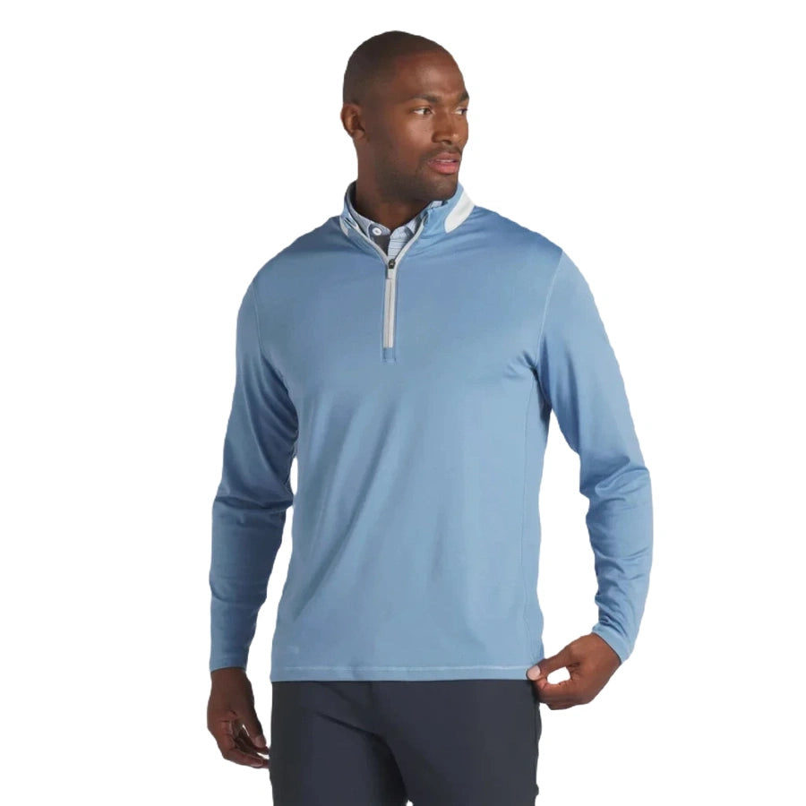 Puma Lightweight Golf 1/4 Zip - Blue