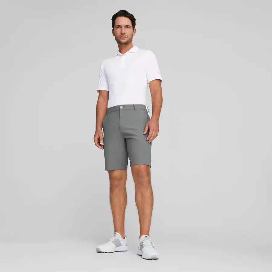 Puma AP Latorbe 9" Golf Shorts - Grey