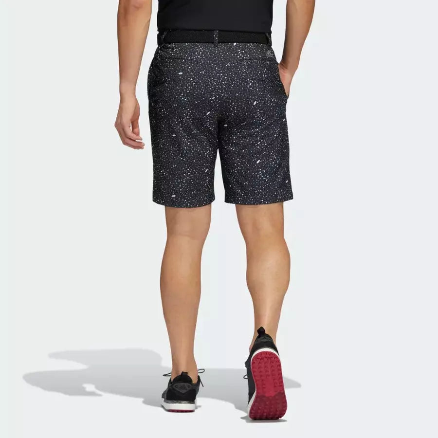 Adidas Ultimate365 Flag-Print Shorts - Black