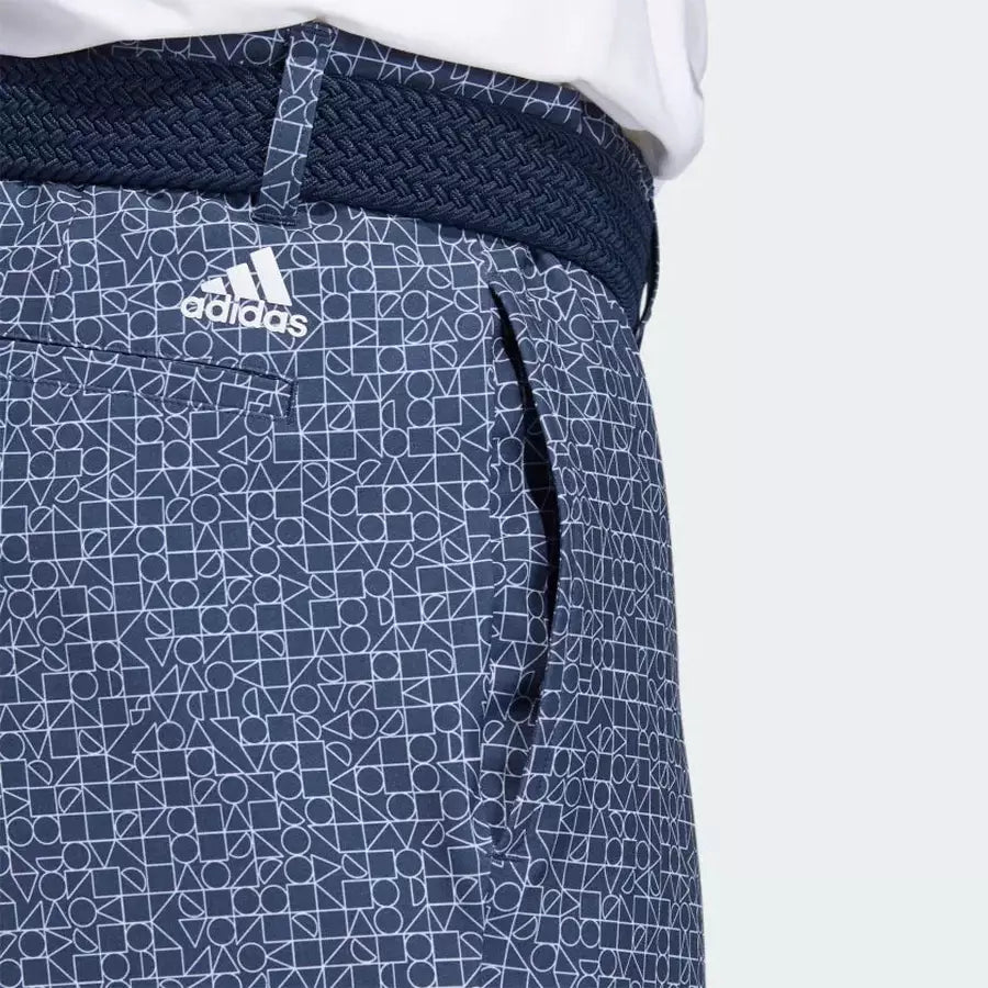Adidas Abstract Print Shorts Blue Free Shipping Nationwide on
