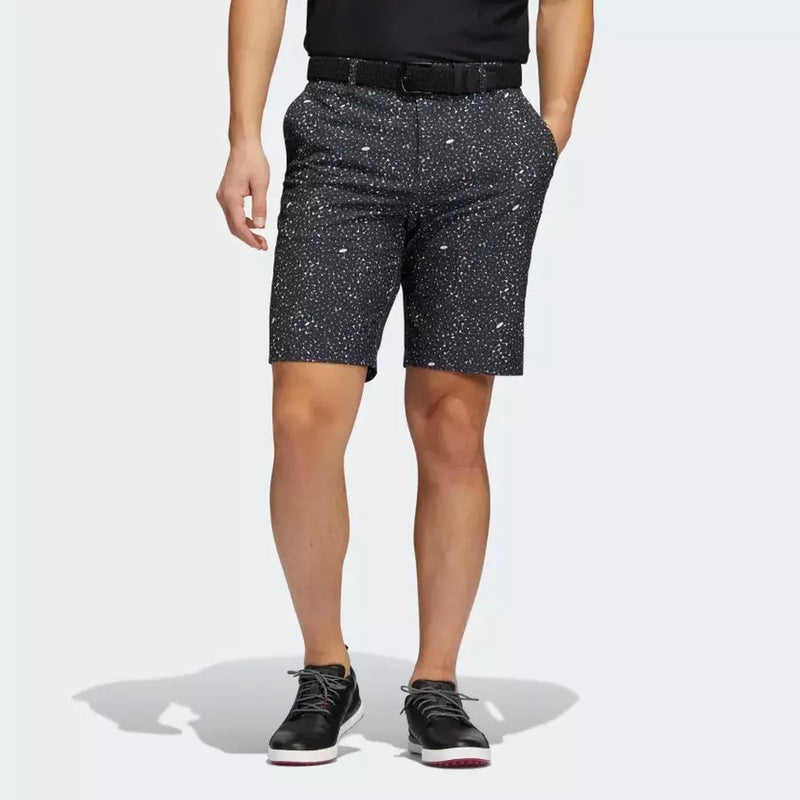Adidas Ultimate365 Flag-Print Shorts - Black