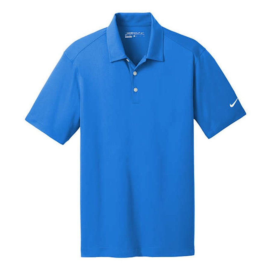 Nike Dri Fit Vertical Mesh Golf Polo Dark Grey X Large