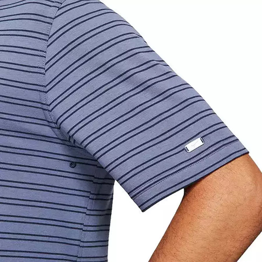 Nike stripe polo hot sale shirt mens