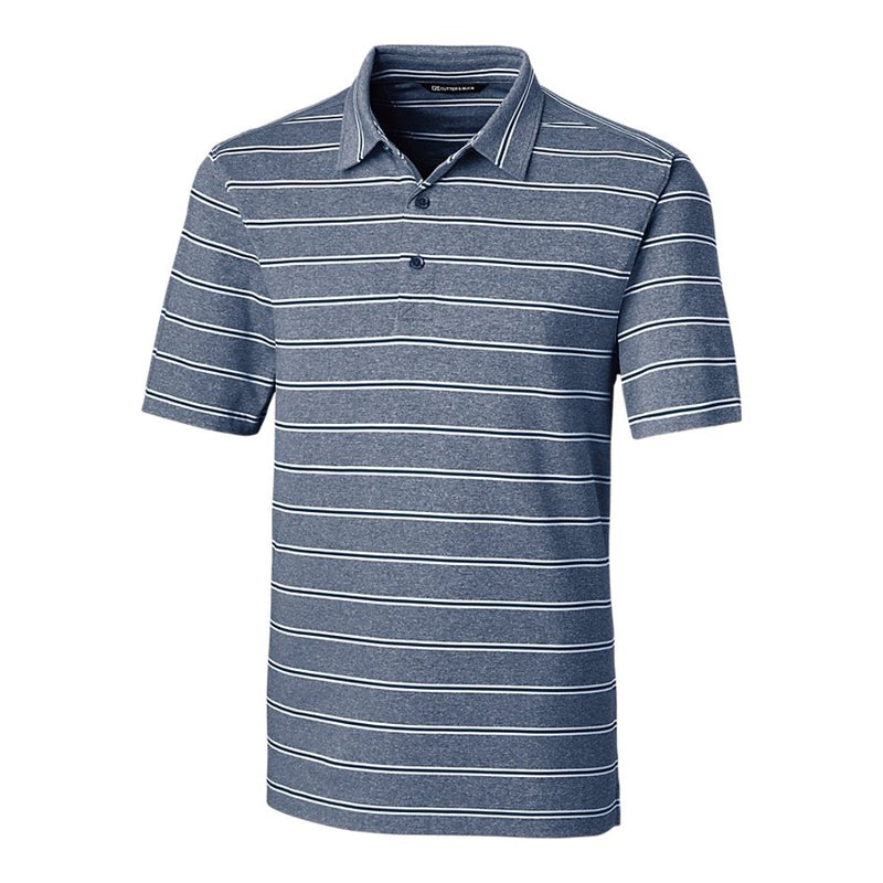 Cutter & Buck Forge Heathered Stripe Stretch Mens Polo