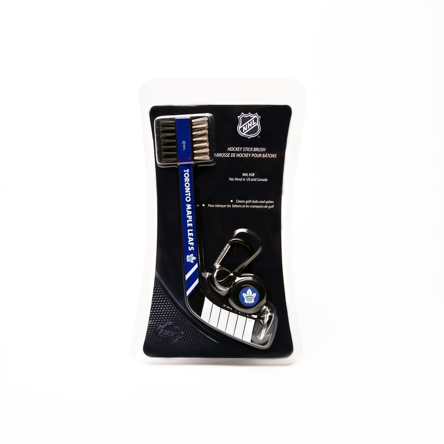 Brosse en forme de bâton de hockey des équipes de la LNH