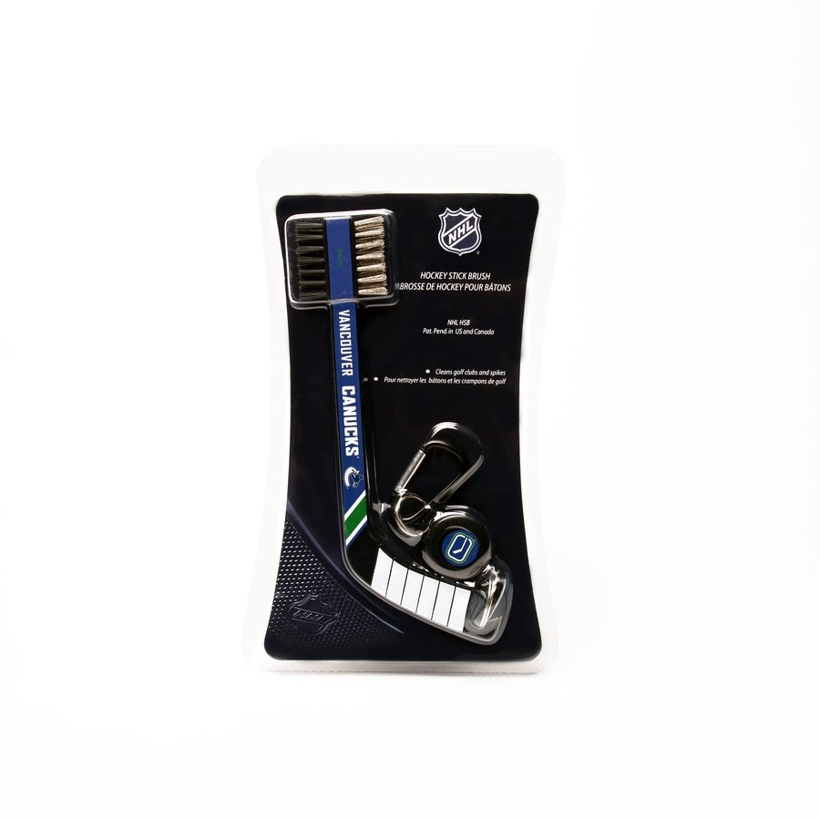 Brosse pour bâton de hockey des équipes de la LNH