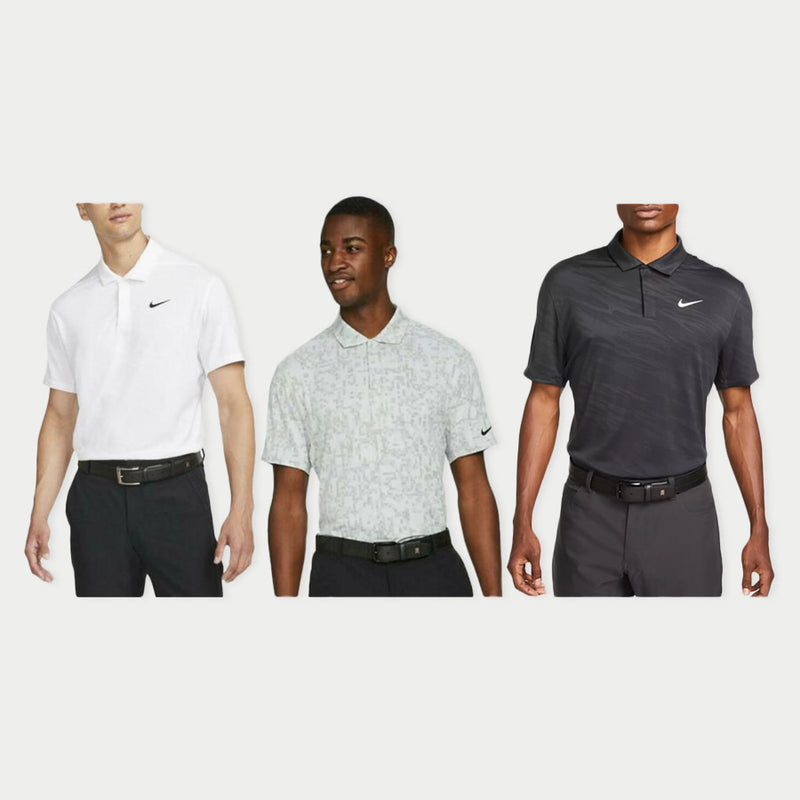 Nike Dri-Fit ADV TW Tiger Woods Novelty Golf Polo