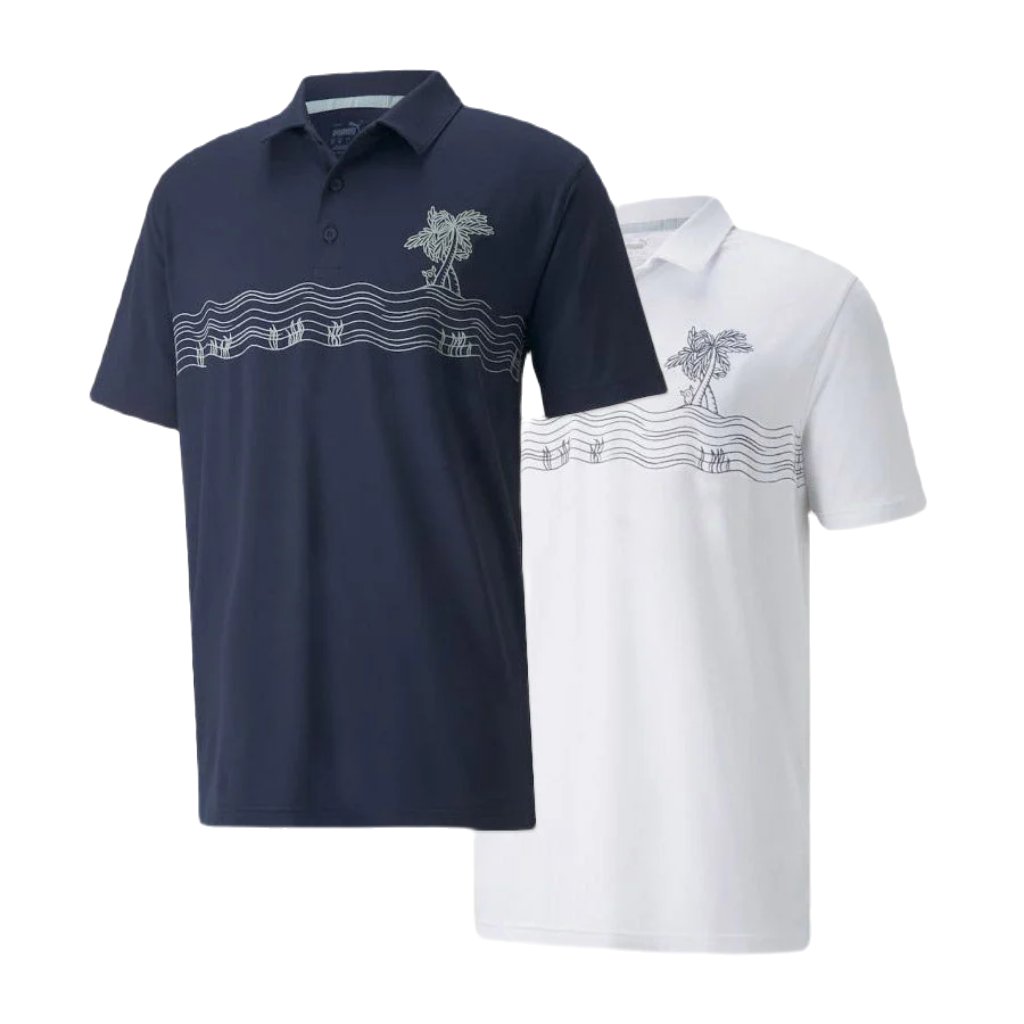 Puma CLOUDSPUN Oasis Men's Golf Polo