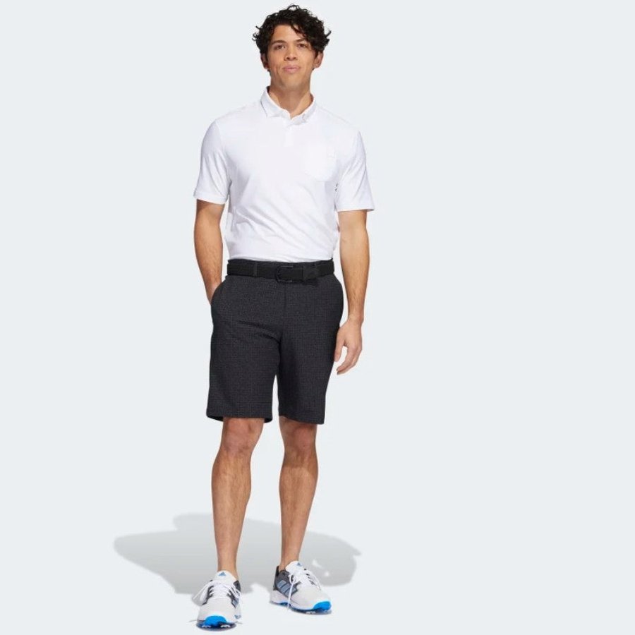 Adidas Abstract Print Shorts - Black