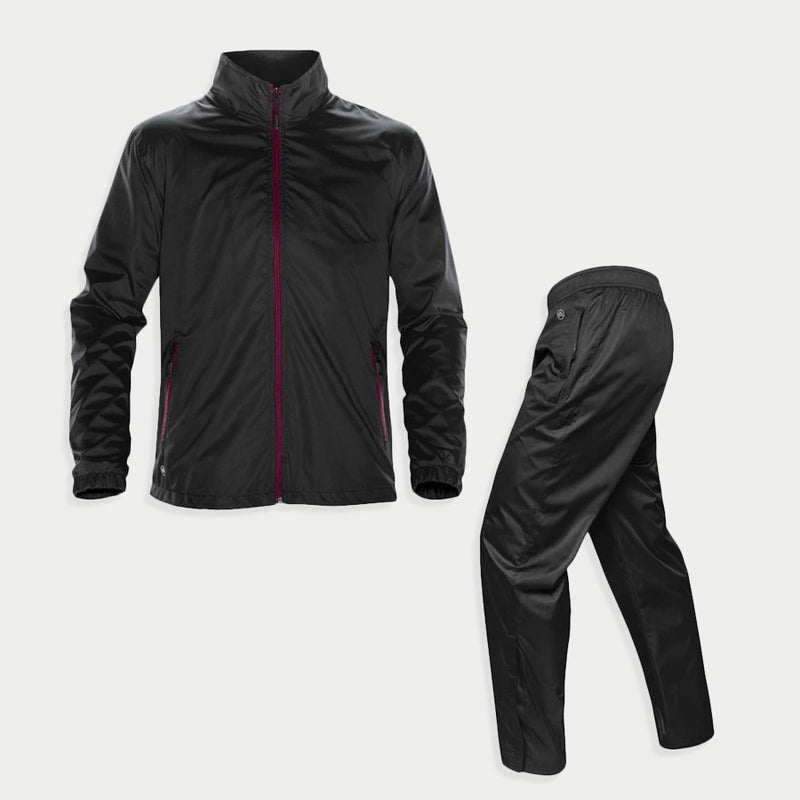 Stormtech GSX-1 Rain Suit Combo Black/Maroon