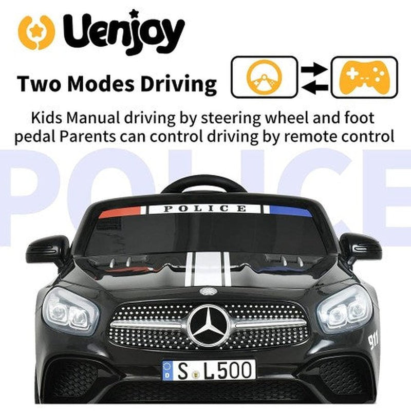 UENJOY 12V Mercedes-Benz SL500 Kids Ride On Car