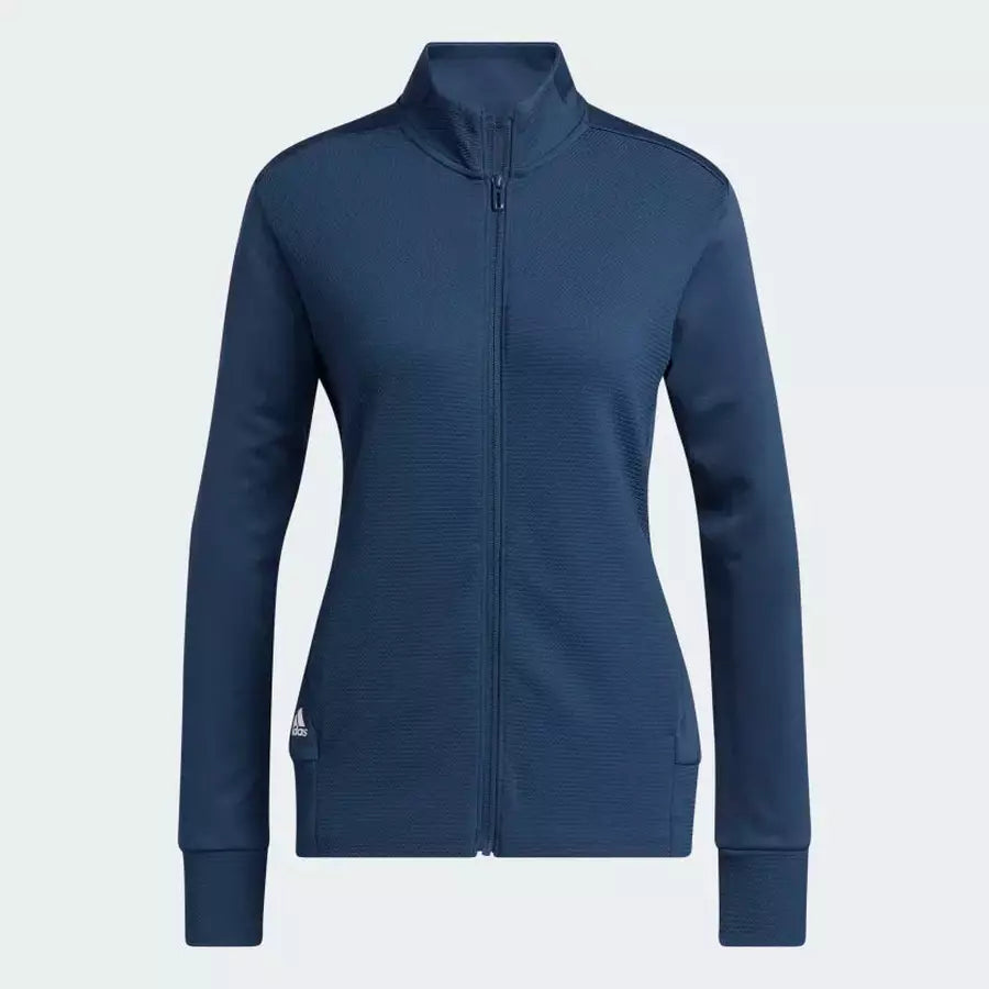 Adidas Ladies Textured Full Zip Jacket
