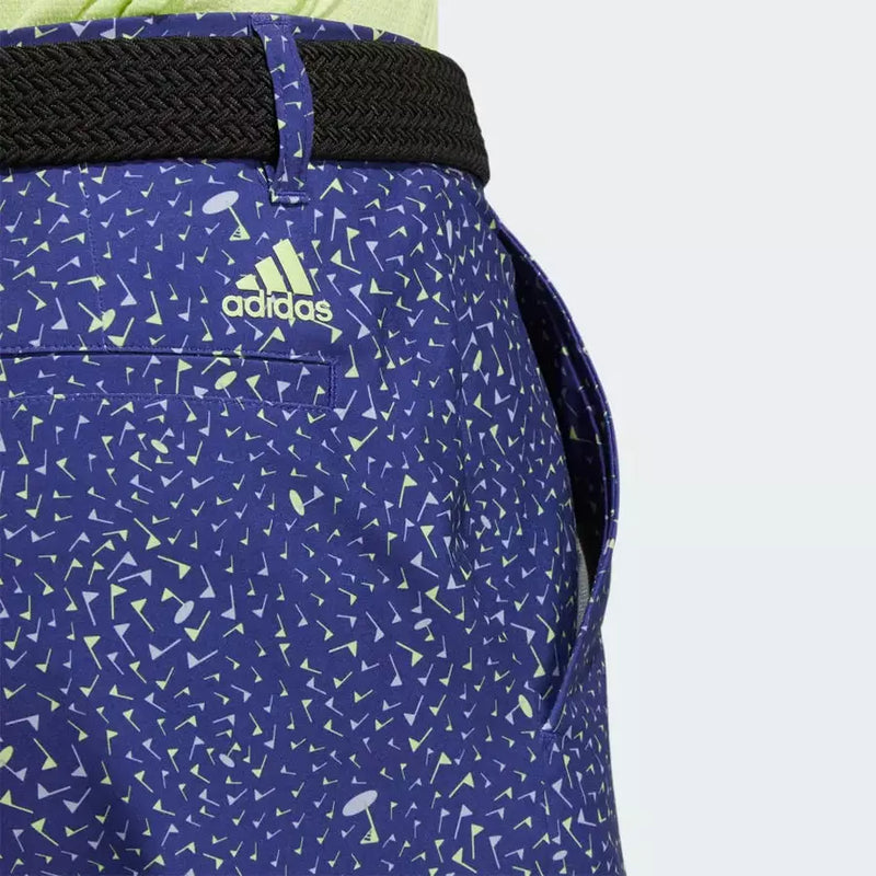 Adidas Ultimate365 Flag-Print Shorts - Blue