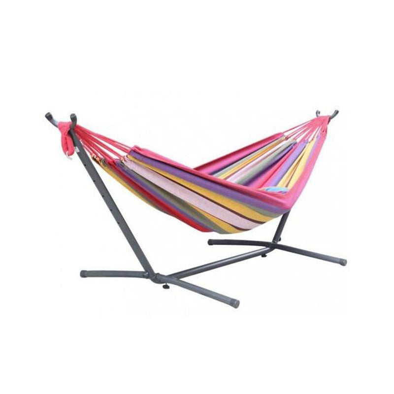 2 Person Hammock w/ Steel Stand and Carrying Case