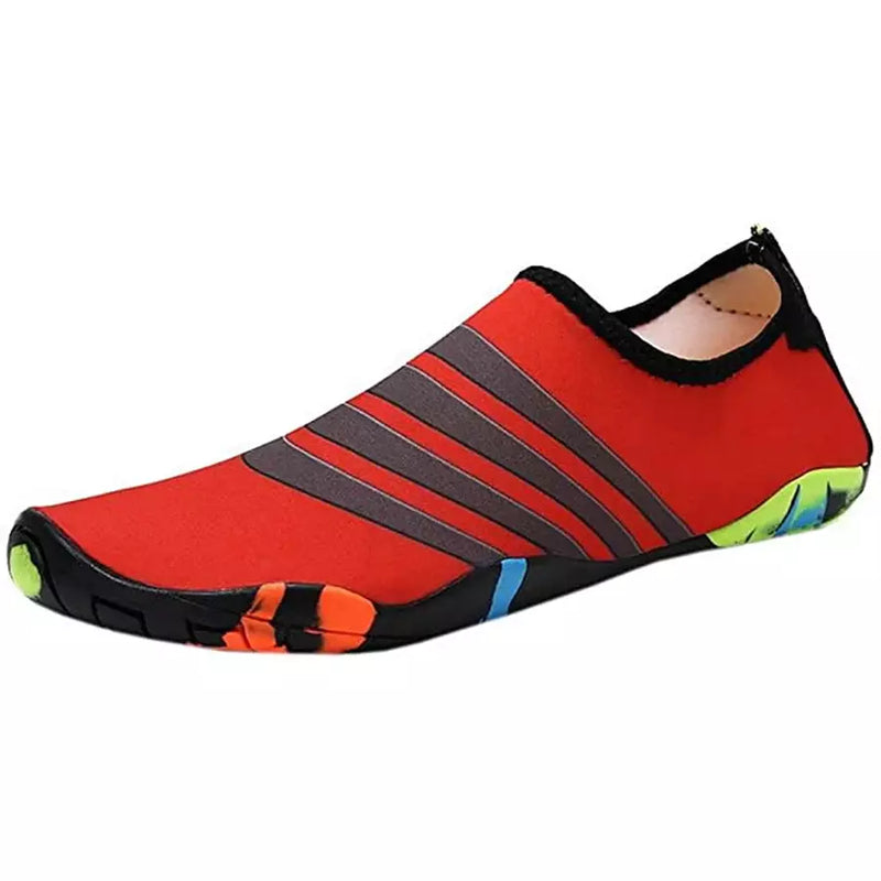 Stripe Patterned Aqua Splash Water Shoes